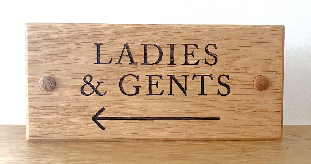 Custom Wooden Business Sign