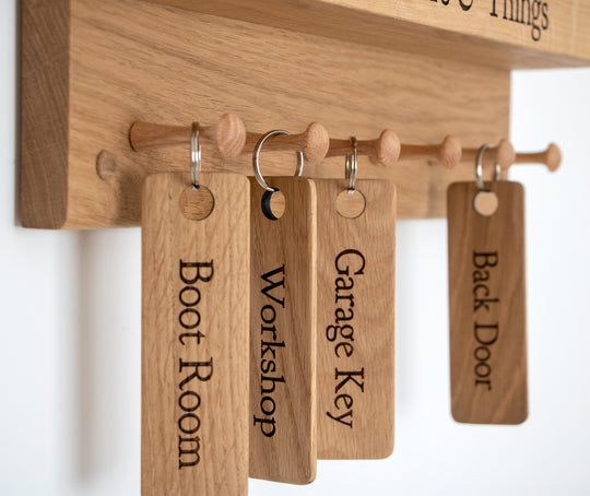 Personalised Key Holder for Wall