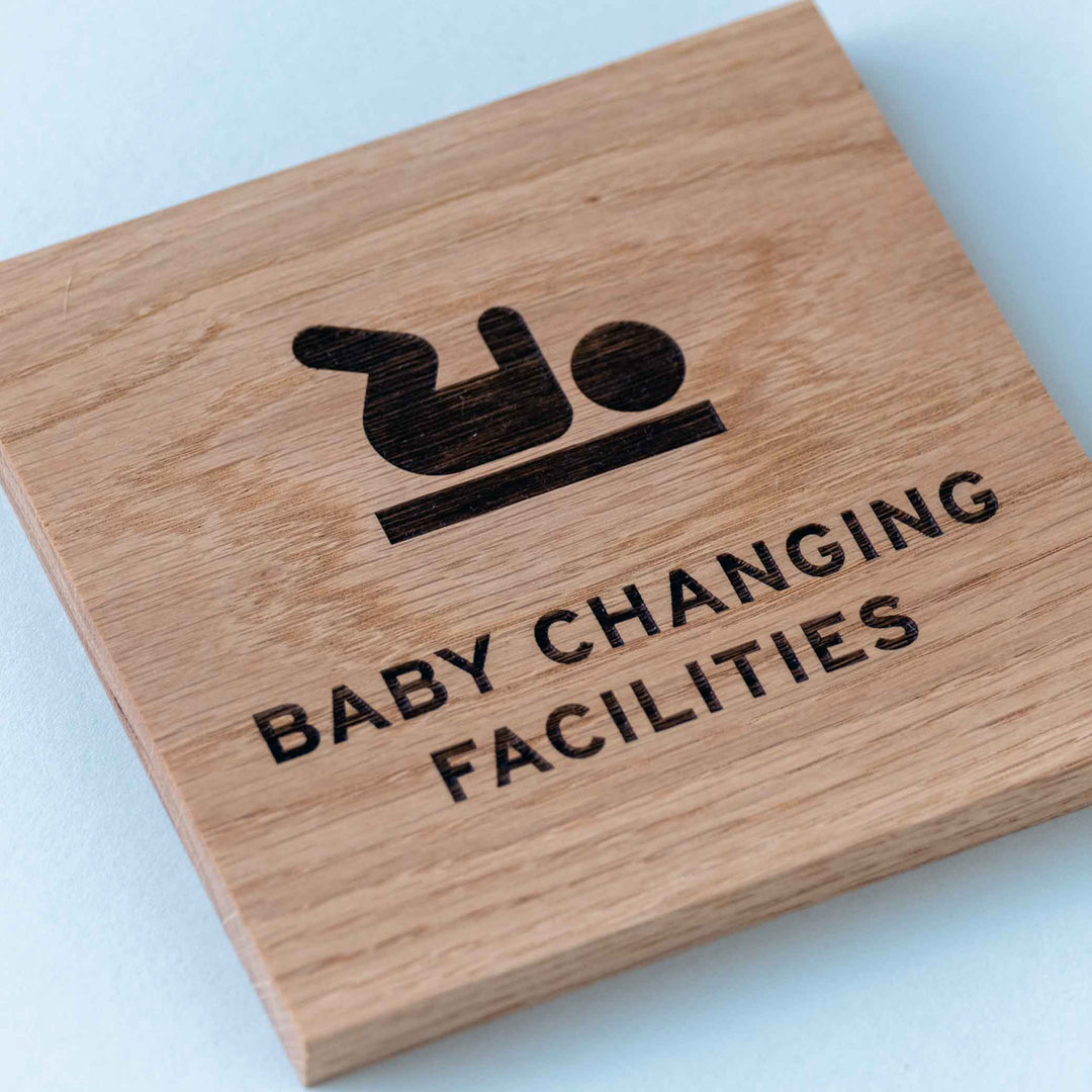 Baby Changing Facilties Sign