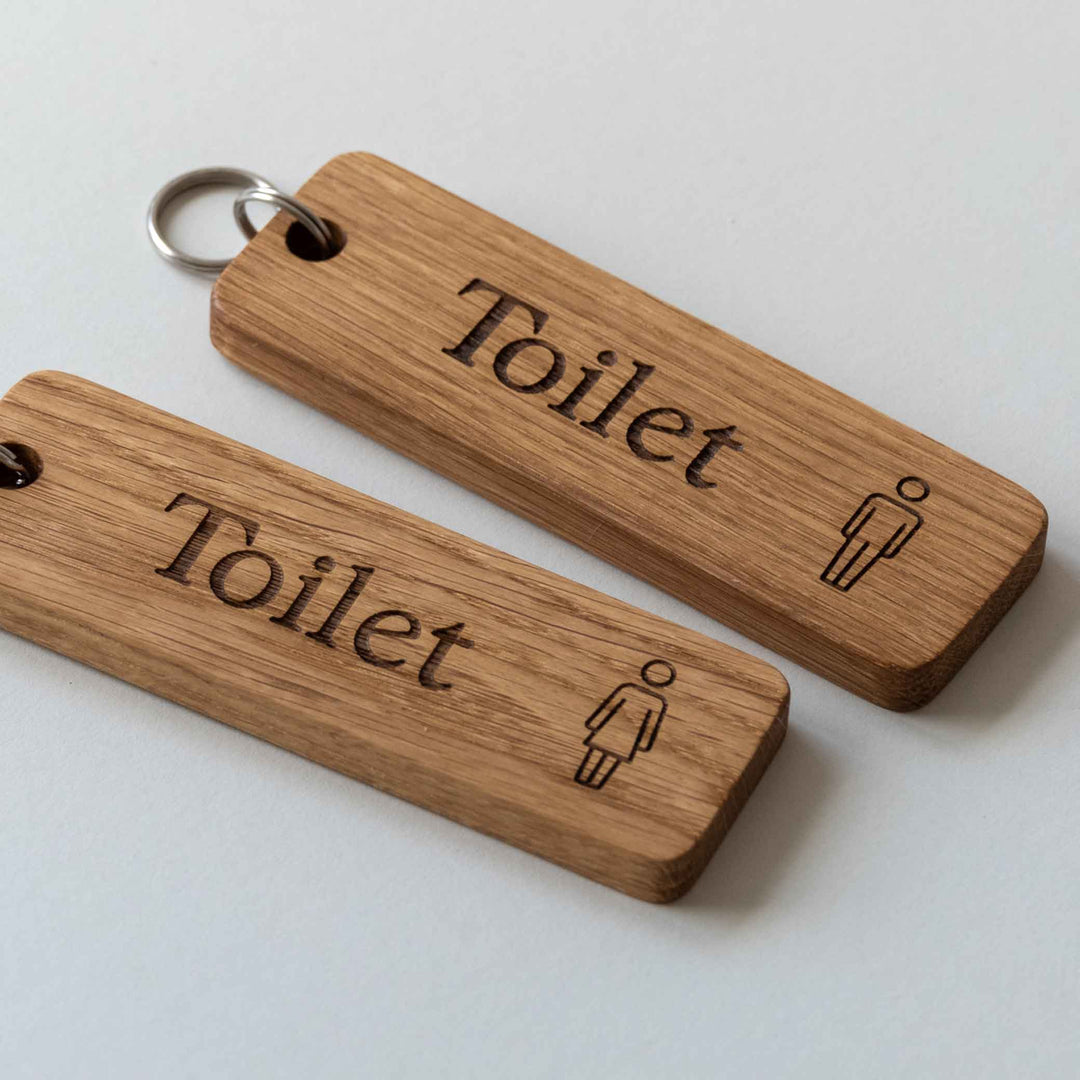 Keyrings for loos