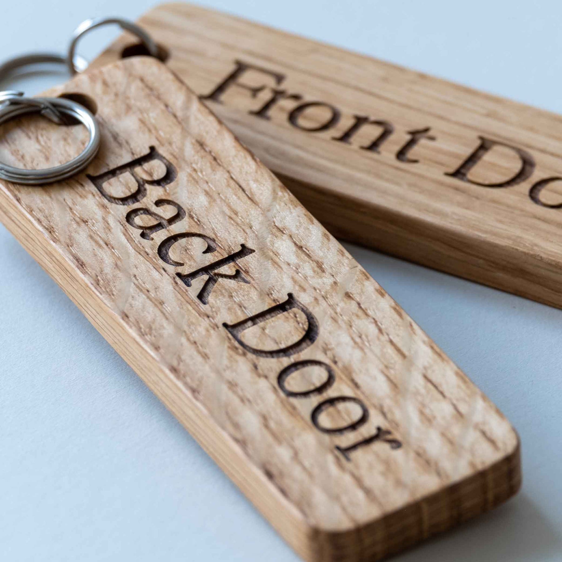 Personalised Wooden Keyrings for the home – Timbersmiths